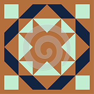 Barn quilt pattern, Patchwork design
