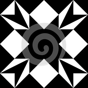 Barn quilt symbol icon