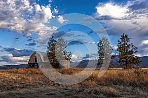 Barn on Rathdrum Prairie.