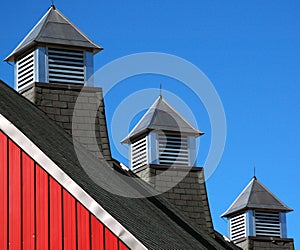 Barn roofline photo