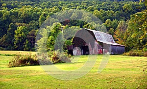 Barn on Tennessee Farm Land