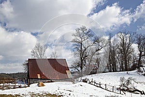 Barn in Winter