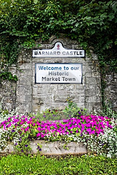 Barnard Castle, county Durham, England