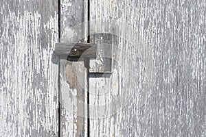 Barnboard background of wood/distressed paint