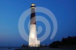 Barnegat Lighthouse At Dusk