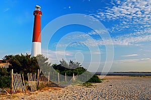 Barnegat Lighthouse on the Jersey Shore