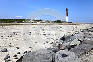 Barnegat Lighthouse New Jersey Shore.