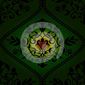 Barocco seamless pattern