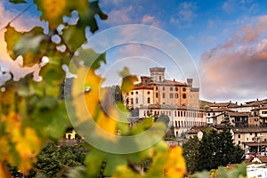 Barolo village in Italy