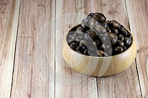 Barometer Earthstars or hygroscopic earthstar of mushroom Vegetable.