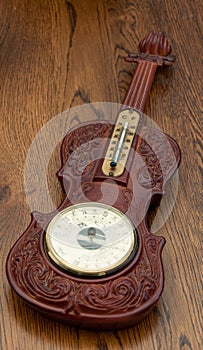 Barometer thermometer