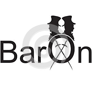 Baron logo illustration photo