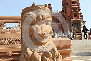 Baron Palace Cairo Shiva indian symbol