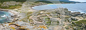 Barona`s Fort, near Porto do Son in the province of La Coruna, Galicia.