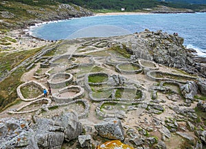 Barona`s Fort, near Porto do Son in the province of La Coruna, Galicia. photo
