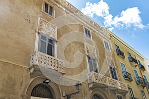 Barone Giardino palace in Marsala, Trapani, Sicily, Italy photo