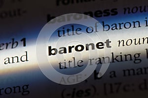 baronet