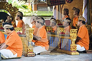 Barong Dance Musicians, Bali, Indonesia