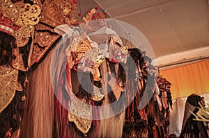 Barong is symbol of positif power, can protect hindu people from negatif power