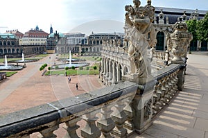 Baroque architecture in Dresden, Zwinger paalce photo