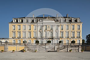 The Baroque Augustusburg Castle is one of the first important creations of Rococo in Bruhl near Bonn