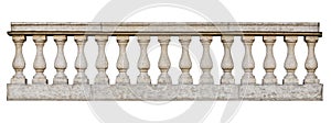 Baroque balustrade photo