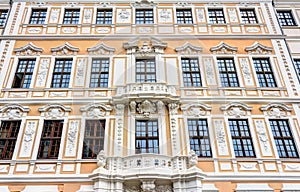 Baroque building in Dresden