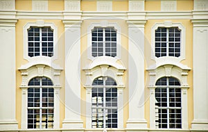 Baroque building facade