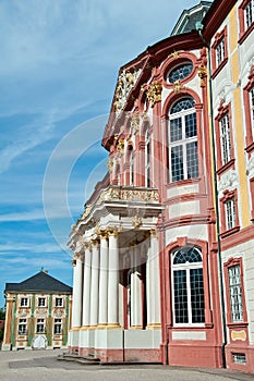 Baroque castle in Bruchsal, Germany
