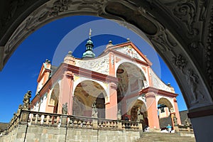 Baroque church in Pribram