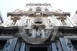 baroque church (san matteo) in palermo in sicily (italy) photo
