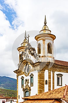 Baroque church towers