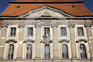 Baroque cistercian Plasy monastery, Plzen region, Czech Republic