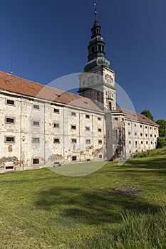 Baroque cistercian Plasy monastery, Plzen region, Czech Republic