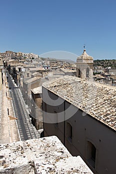 Baroque city of noto, overall view