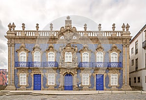 Baroque City Palace Raio in the streets of Braga - Portugal photo