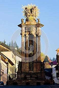 Barokový stĺp sv. Trojice, Námestie sv. Trojice, Banská St