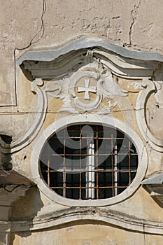 Baroque detail in Vilnius