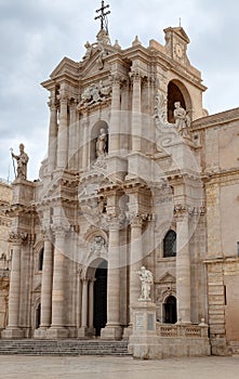 Baroque Duomo, Syracuse, Sicily, Italy