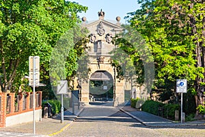 Baroque entrance gate to Vysehrad