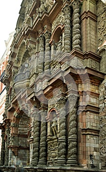 Baroque facade , Lima PerÃÂº photo