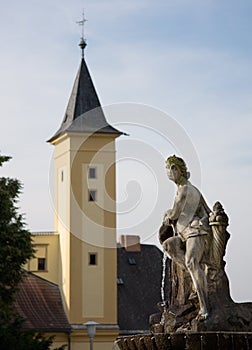 Baroque fountain - Zabreh