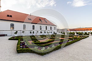 Baroque garden of Bratislava castle, Slovak