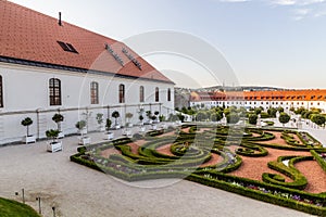 Baroque garden of Bratislava castle, Slovak