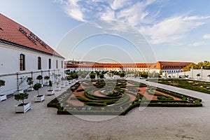 Baroque garden of Bratislava castle, Slovak