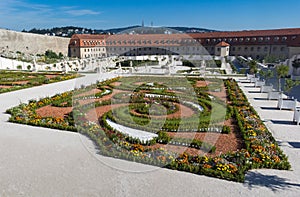 Baroque garden, Bratislava castle, Slovakia