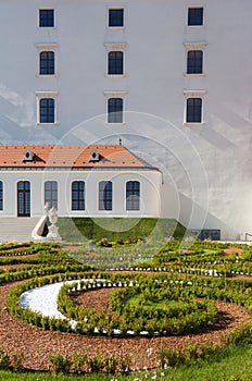 Baroková záhrada, Bratislavský hrad, Slovensko