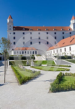 Baroque garden, Bratislava castle, Slovakia