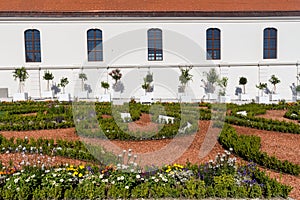 Baroque garden, Bratislava castle, Slovakia