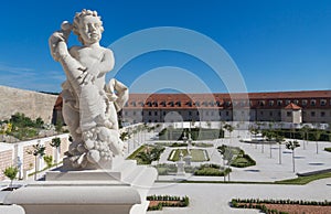 Baroque garden, Bratislava castle, Slovakia, August 02, 2016